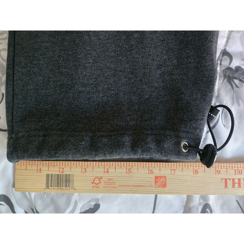 Pro Club Men’s Medium Charcoal Gray Cargo Sweatpants Heavyweight Fleece - Picture 7 of 7